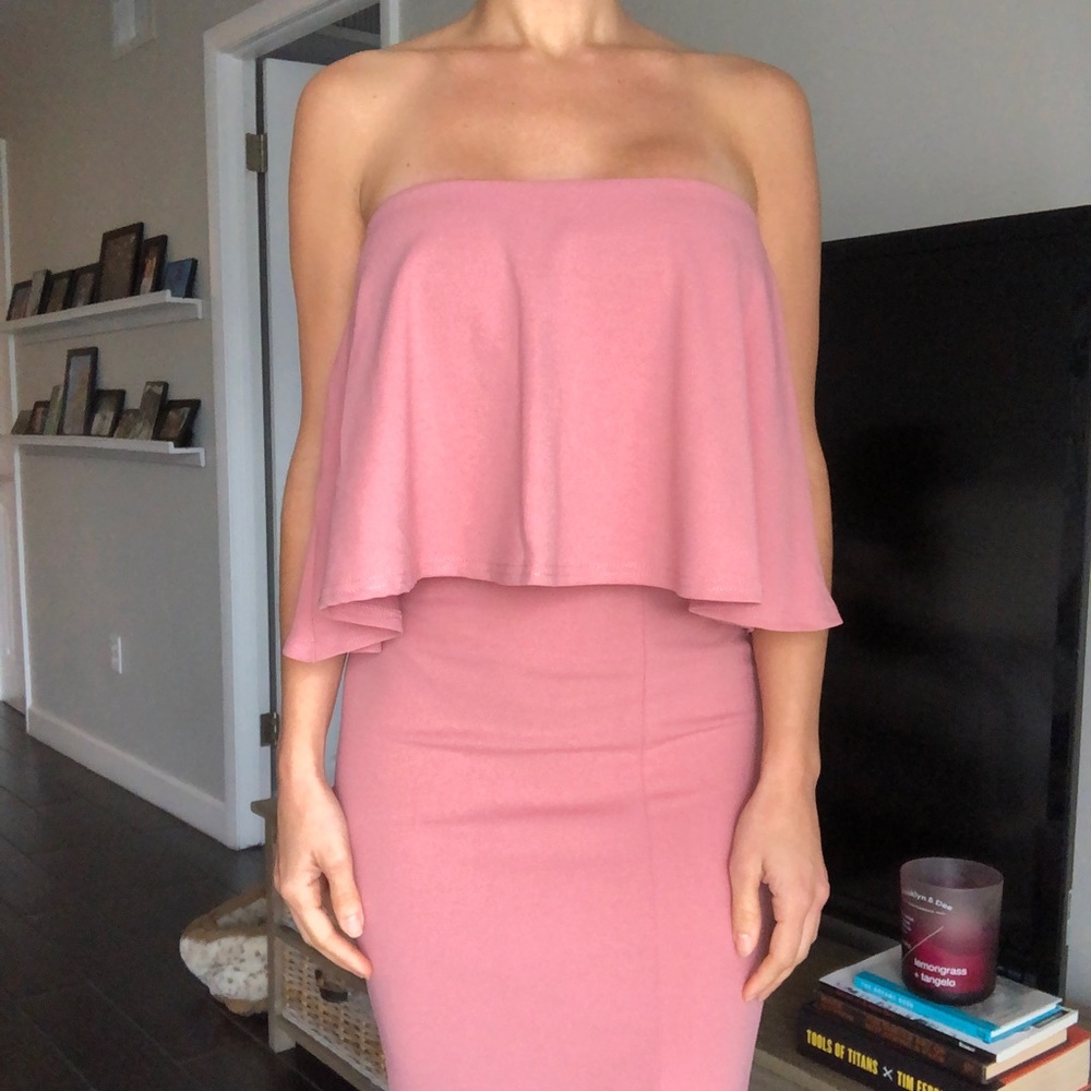 NWT Ruffle fitted dress.